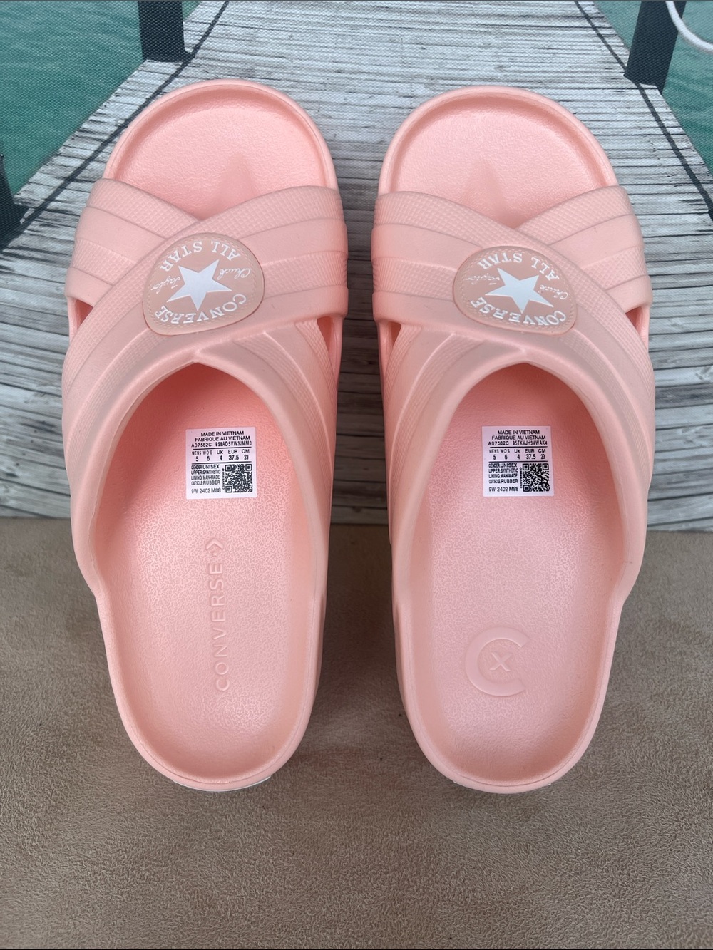 CTAS Lounge Sandals Light Soft Peach